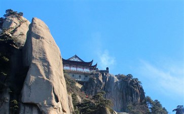 安徽旅游：九华山天台峰