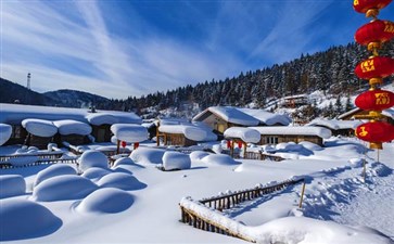 雪乡雪景