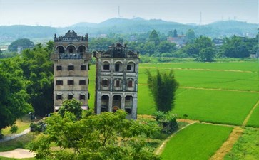 广东开平凤仪里碉楼-重庆青年旅行社