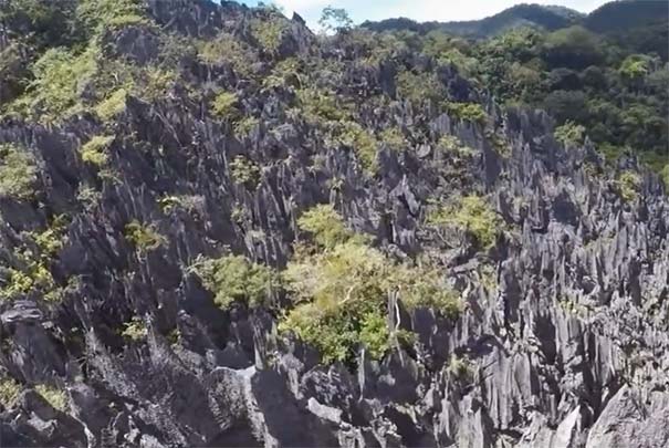 “鬼城”仙安石林