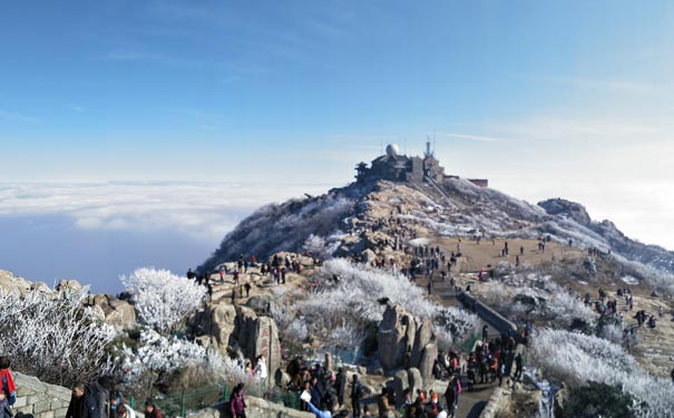 泰山旅游：泰山山顶