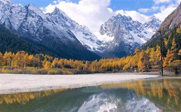 毕棚沟秋季景色-重庆旅行社