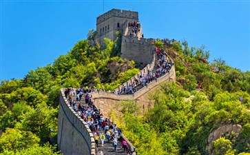 北京旅游：八达岭长城春夏