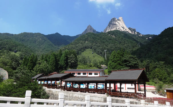 安徽旅游：天柱山大龙窝索道