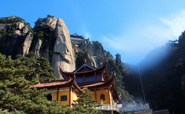 九华山旅游：天台景区