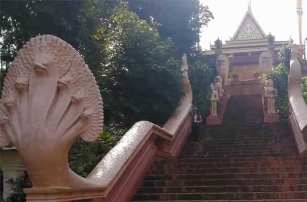 柬埔寨旅游景点：塔山塔山寺
