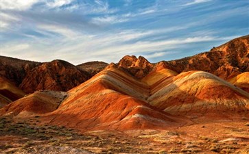 张掖七彩丹霞地貌-重庆旅行社