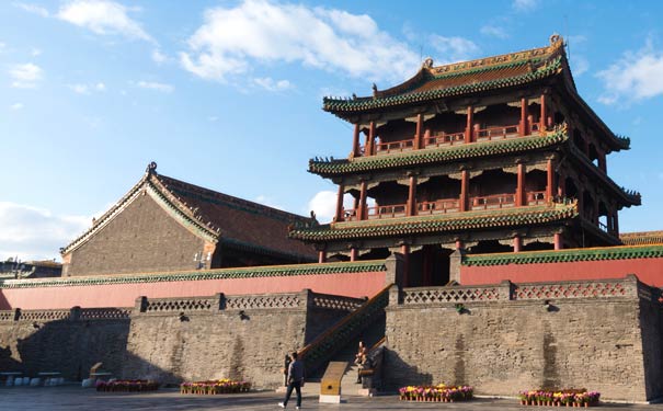 冬季沈阳旅游：沈阳故宫