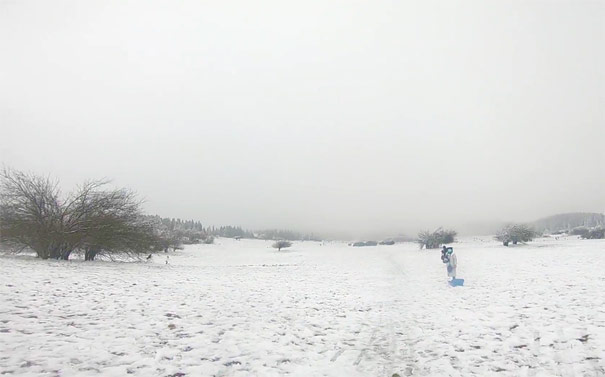 12月仙女山：仙女山国家森林公园大草原雪景