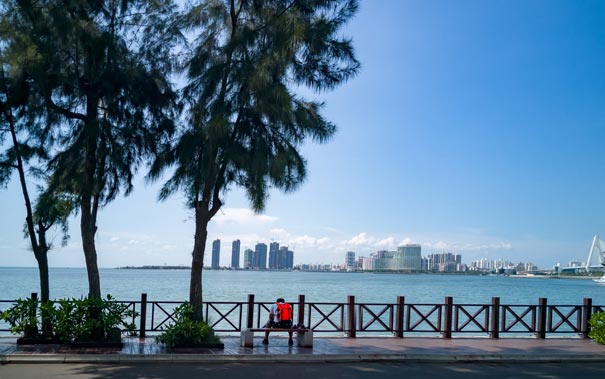 海南海口旅游：海口海边