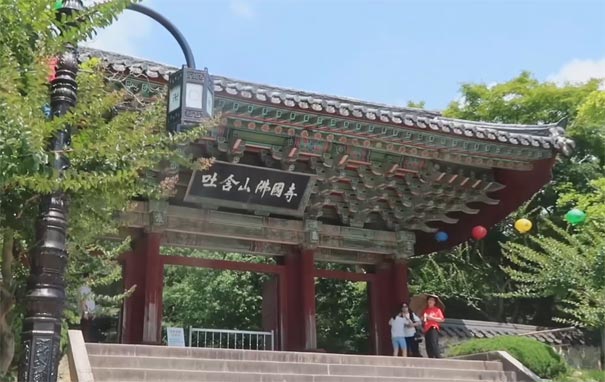 韩国旅游：庆州佛国寺