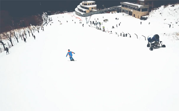 河南旅游：嵩山滑雪场