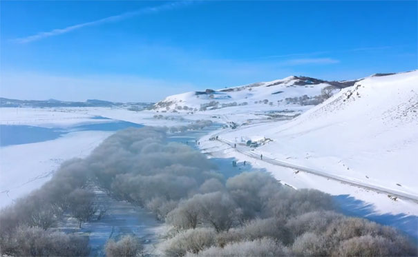 冬季北京旅游推荐：木兰围场雪景