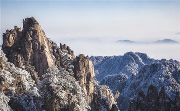 黄山旅游：冬季云海