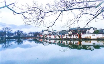 黄山旅游：冬季宏村