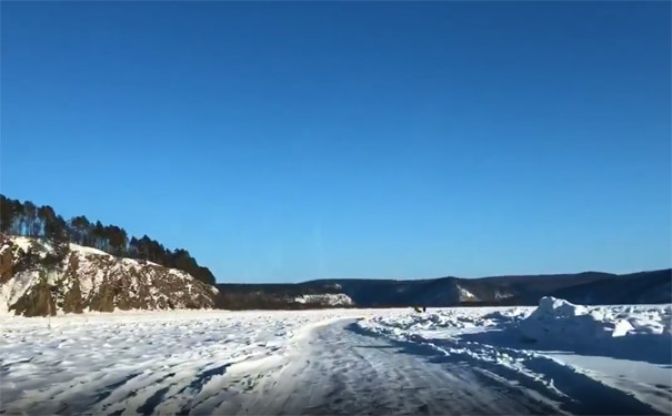 冬季漠河旅游景点推荐：乌苏里浅滩雪景