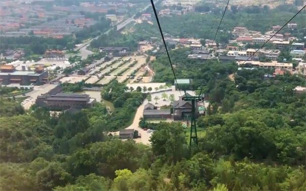 天津旅游景点：盘山索道