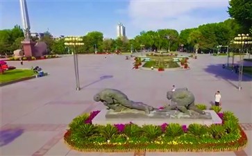 新疆旅游：石河子军垦第一犁
