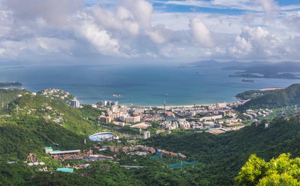 深圳旅游情人节去哪玩推荐：东部华侨城全景