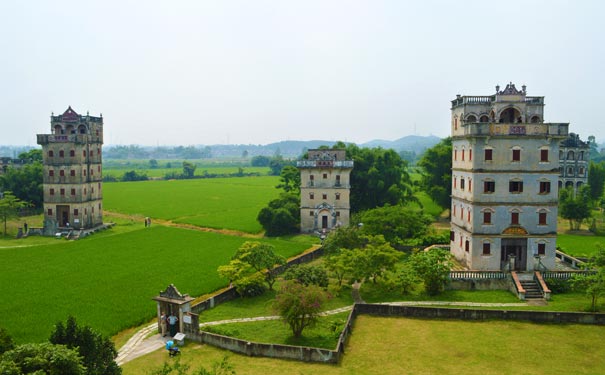 春天广州旅游去哪里玩：开平碉楼