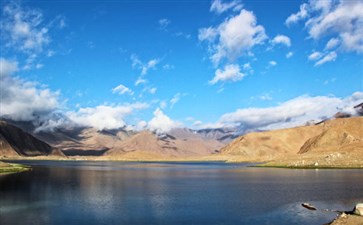 新疆旅游景点：帕米尔高源卡拉库里湖