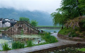 黄山旅游：呈坎八卦村