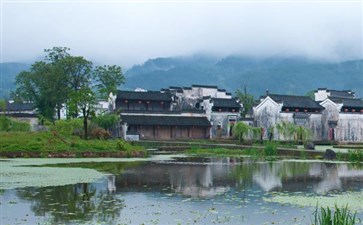 黄山旅游：呈坎八卦村