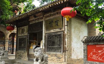 陕西旅游：西安回民街古建筑