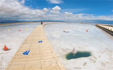 青海湖旅游：茶卡盐湖天空壹号