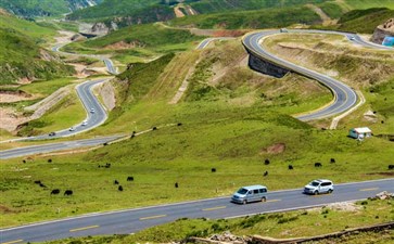 青海湖旅游：祁连山G227国道