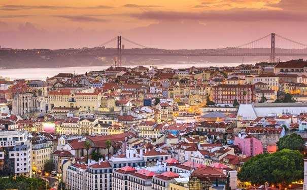葡萄牙旅游：里斯本夕阳