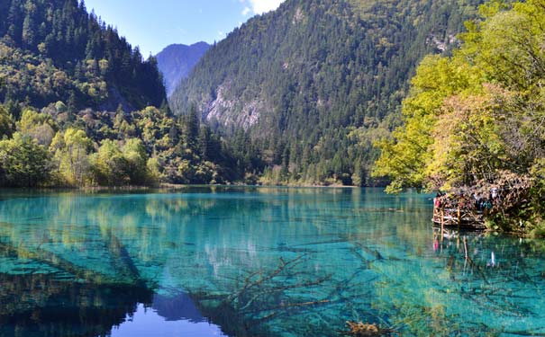 九寨沟旅游：五花海