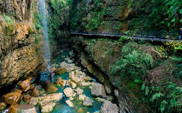 恩施大峡谷云龙河地缝-重庆青旅