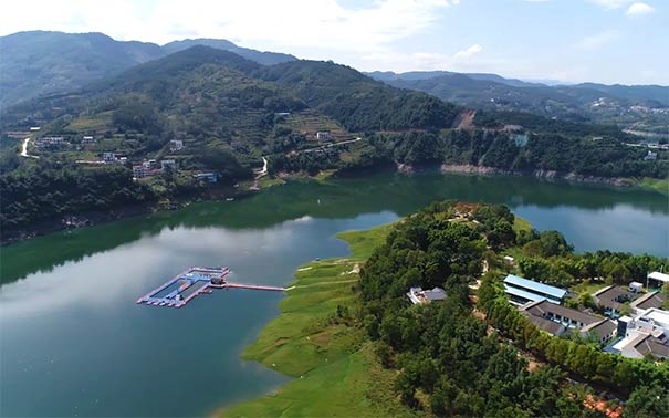 陕西旅游景点：安康瀛湖景区