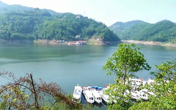 陕西旅游景点：安康瀛湖景区