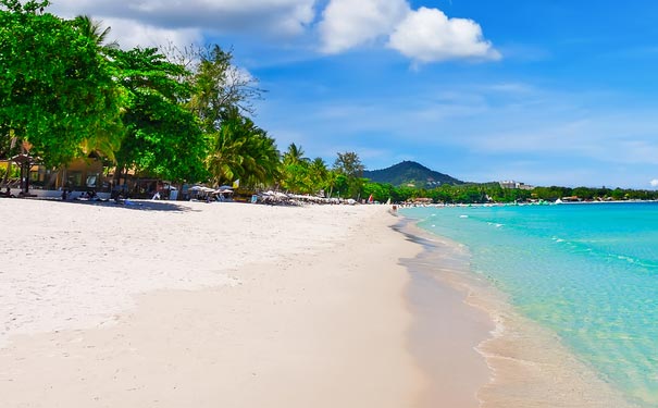 苏梅岛旅游：查汶海滩（Cha Weng Beach）