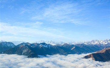 四川达瓦更扎云海-重庆中国青年旅行社