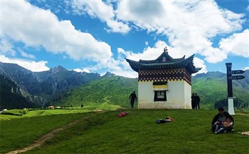 郎木寺甘肃达合仓朗姆赛赤寺-重庆自驾游