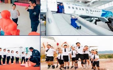 重庆夏令营：华夏航空科普营地团队活动