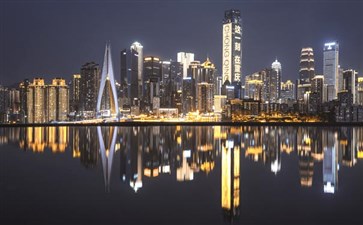 重庆夜景游：私藏拍照点重庆天空之境夜景