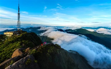 桂北红色旅游：猫儿山云海