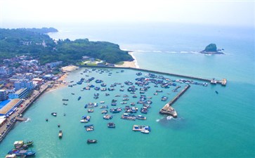 重庆亲子游：涠洲岛码头