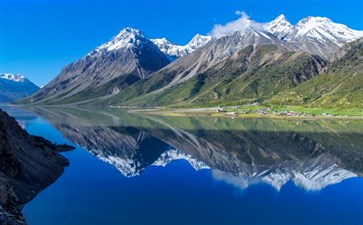 重庆自驾旅游：G318川藏线西藏西藏然乌湖