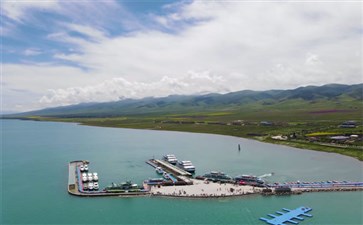 甘青大环线西北旅游：青海青海湖二郎剑