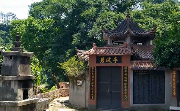 重庆旅游景点：东溪古镇碧波亭