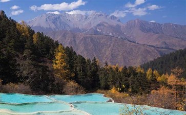 黄龙风景区秋景-重庆旅行社