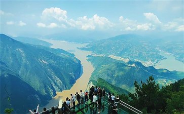 重庆自驾旅游：奉节三峡之巅景区