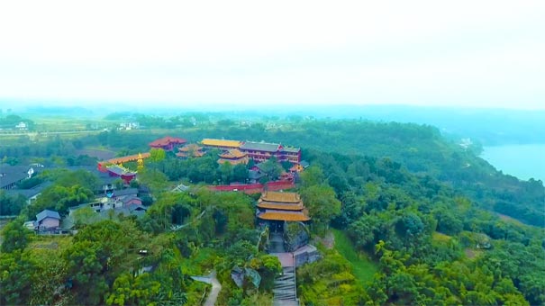 重庆旅游：合川涞滩古镇二佛寺