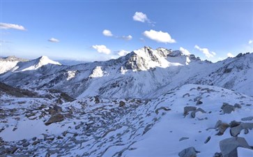 四川达古冰川冰雪