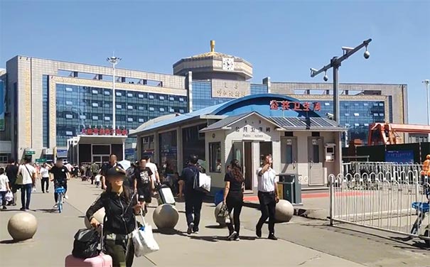 内蒙古呼和浩特火车站